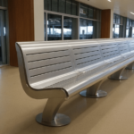 Aluminum benches for airports and railways4 min